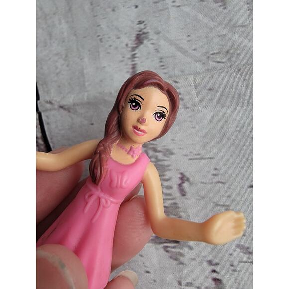 Polly Pocket Doll 3.5” Action Figure 2008 McDonalds Happy Meal Plastic Toy Read - Picture 6 of 6